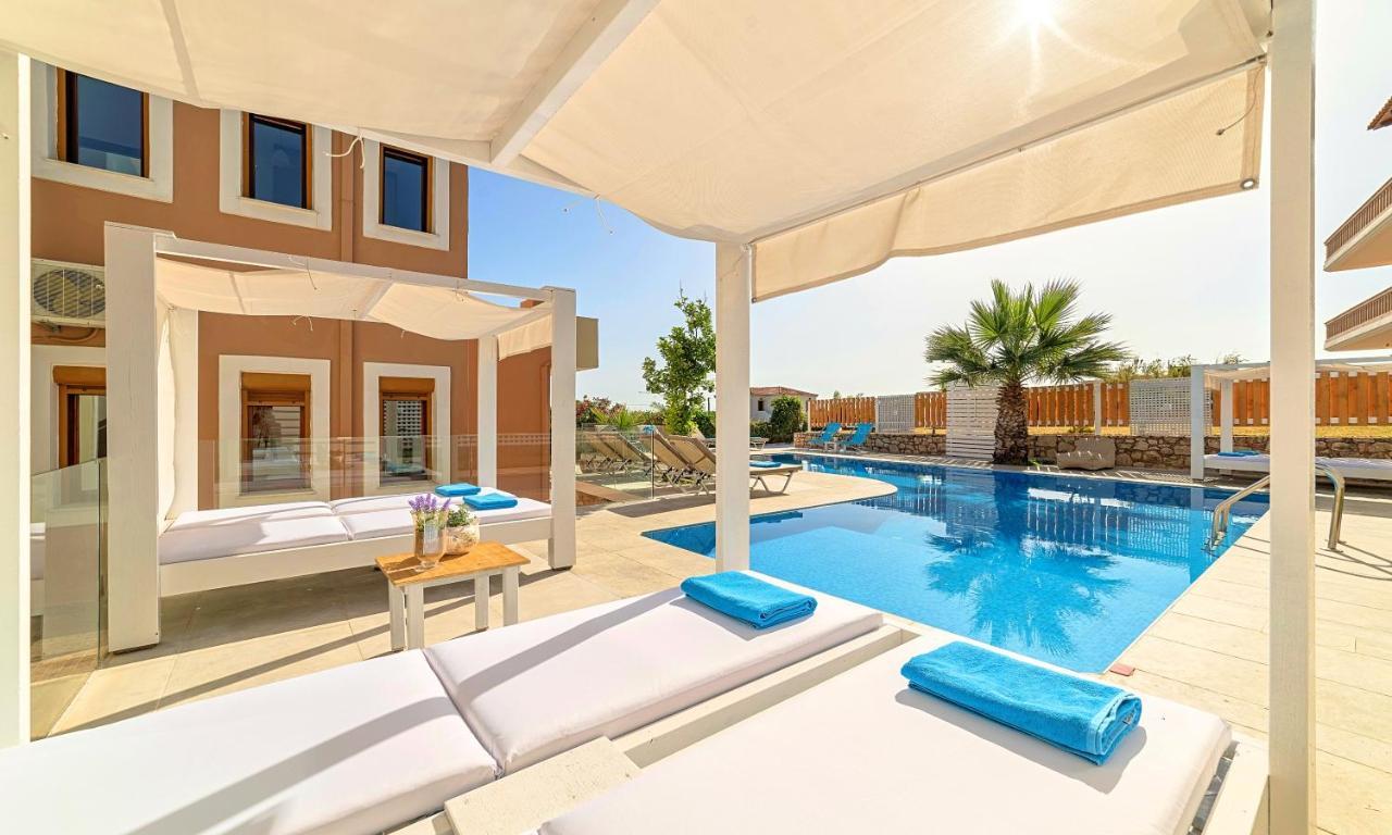 Island Villa Heated Pool Georgioupoli Exterior foto