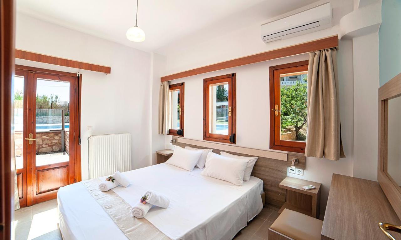Island Villa Heated Pool Georgioupoli Exterior foto
